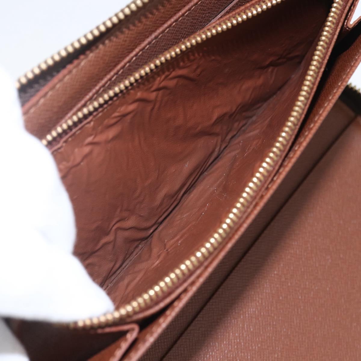 LOUIS VUITTON Monogram Zippy Organizer Long Wallet M62581 LV Auth 153665