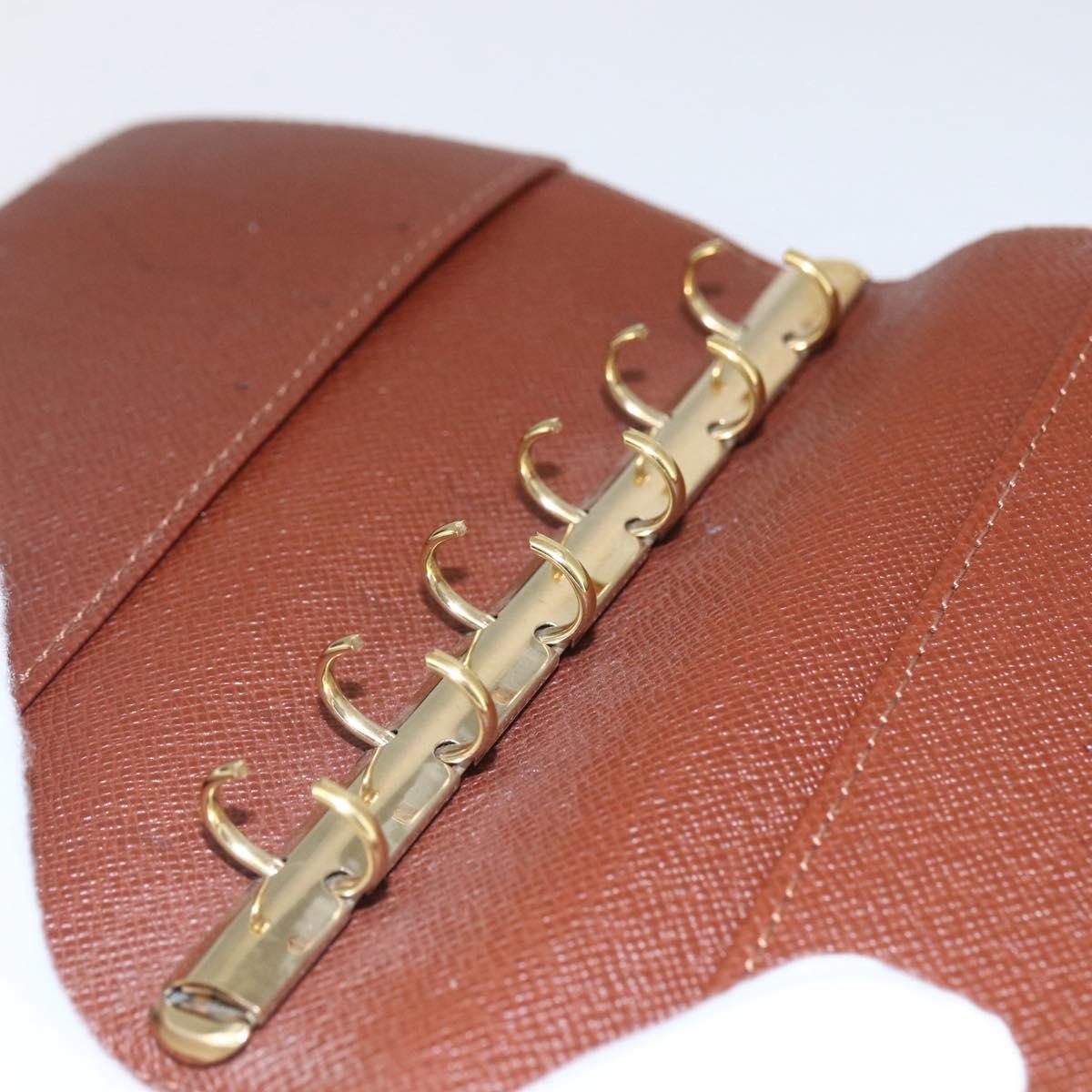 LOUIS VUITTON Monogram Agenda PM Day Planner Cover R20005 LV Auth 153666