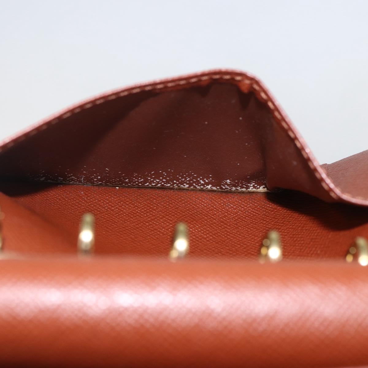 LOUIS VUITTON Monogram Agenda PM Day Planner Cover R20005 LV Auth 153666