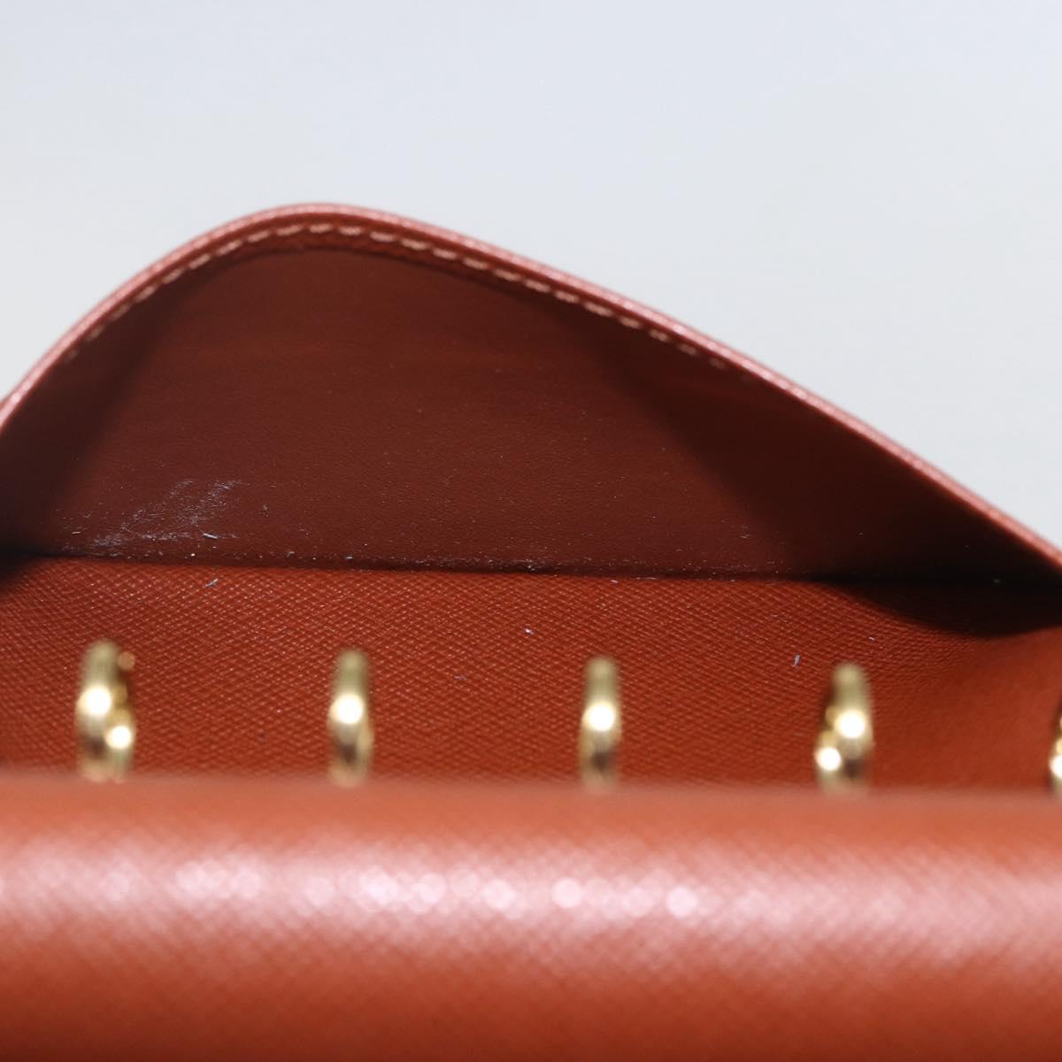 LOUIS VUITTON Monogram Agenda PM Day Planner Cover R20005 LV Auth 153666