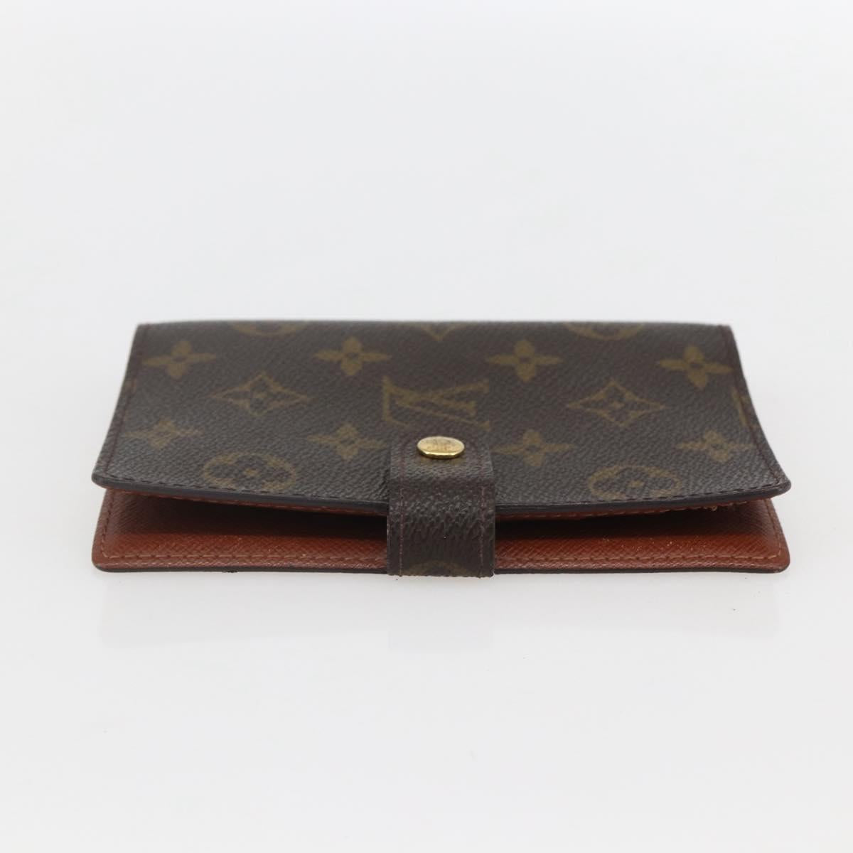 LOUIS VUITTON Monogram Agenda PM Day Planner Cover R20005 LV Auth 153666