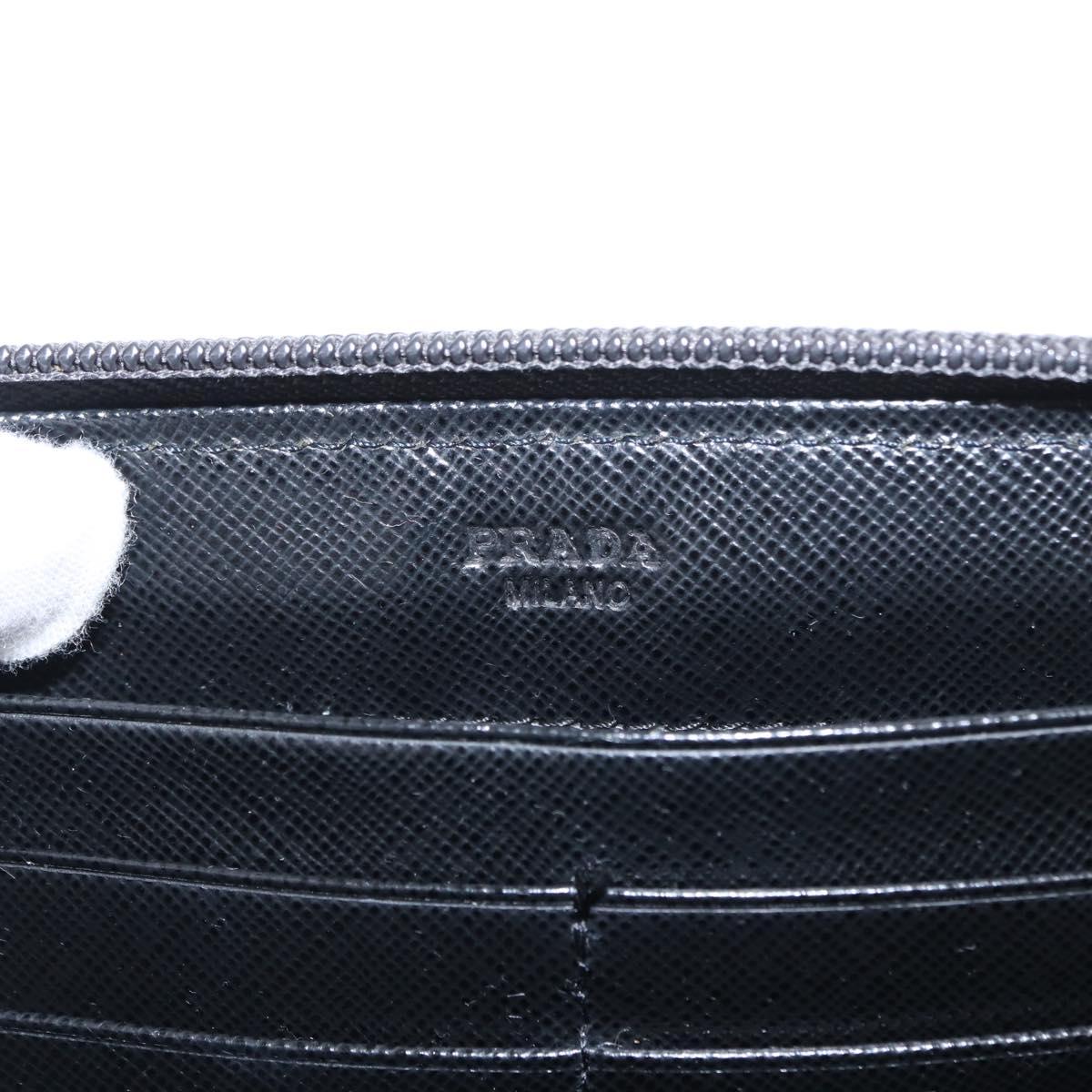 PRADA Long Wallet Nylon Khaki Auth 153670