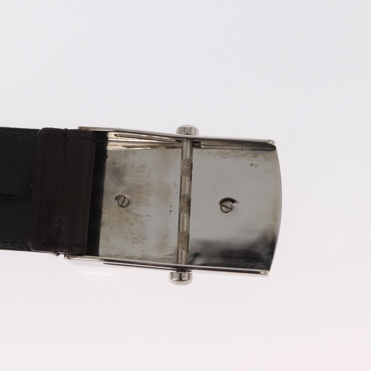 GUCCI Web Sherry Line Belt Canvas 36.6"" Red Green 154626 Auth 153673