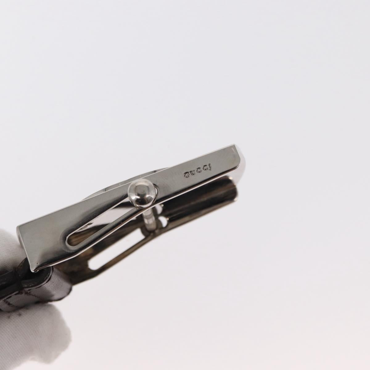 GUCCI Web Sherry Line Belt Canvas 36.6"" Red Green 154626 Auth 153673