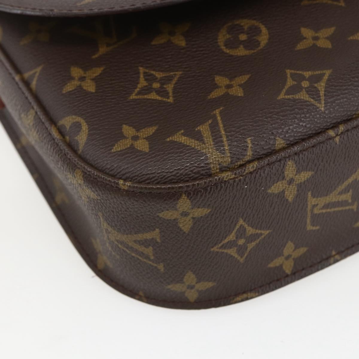 LOUIS VUITTON Monogram Saint Cloud GM Shoulder Bag M51242 LV Auth 153675