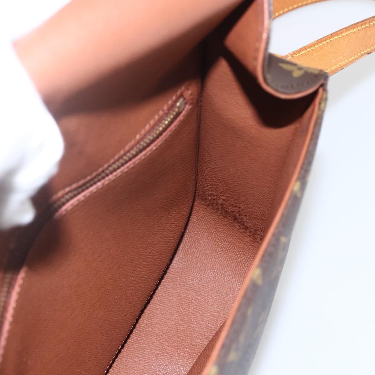 LOUIS VUITTON Monogram Saint Cloud GM Shoulder Bag M51242 LV Auth 153675