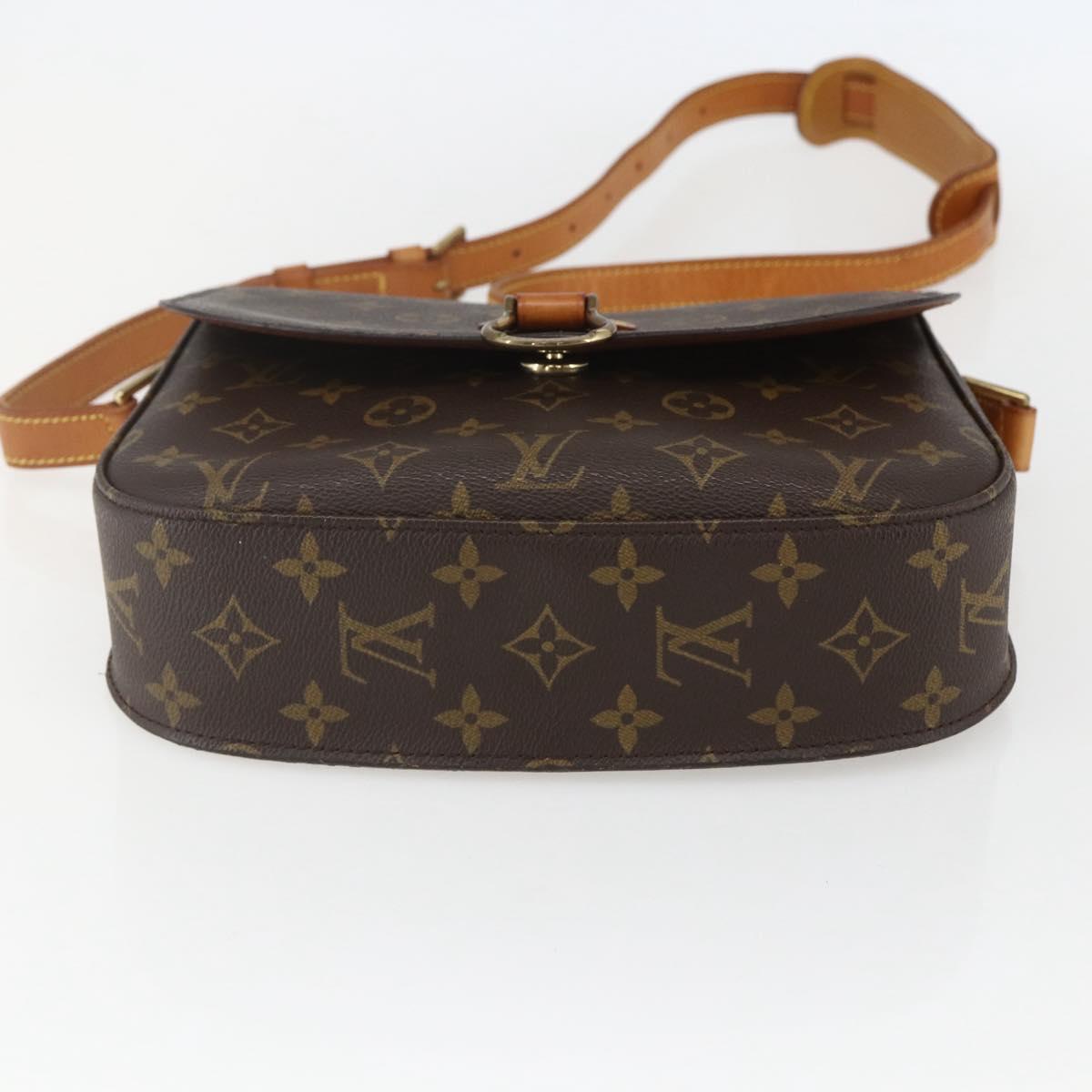 LOUIS VUITTON Monogram Saint Cloud GM Shoulder Bag M51242 LV Auth 153675