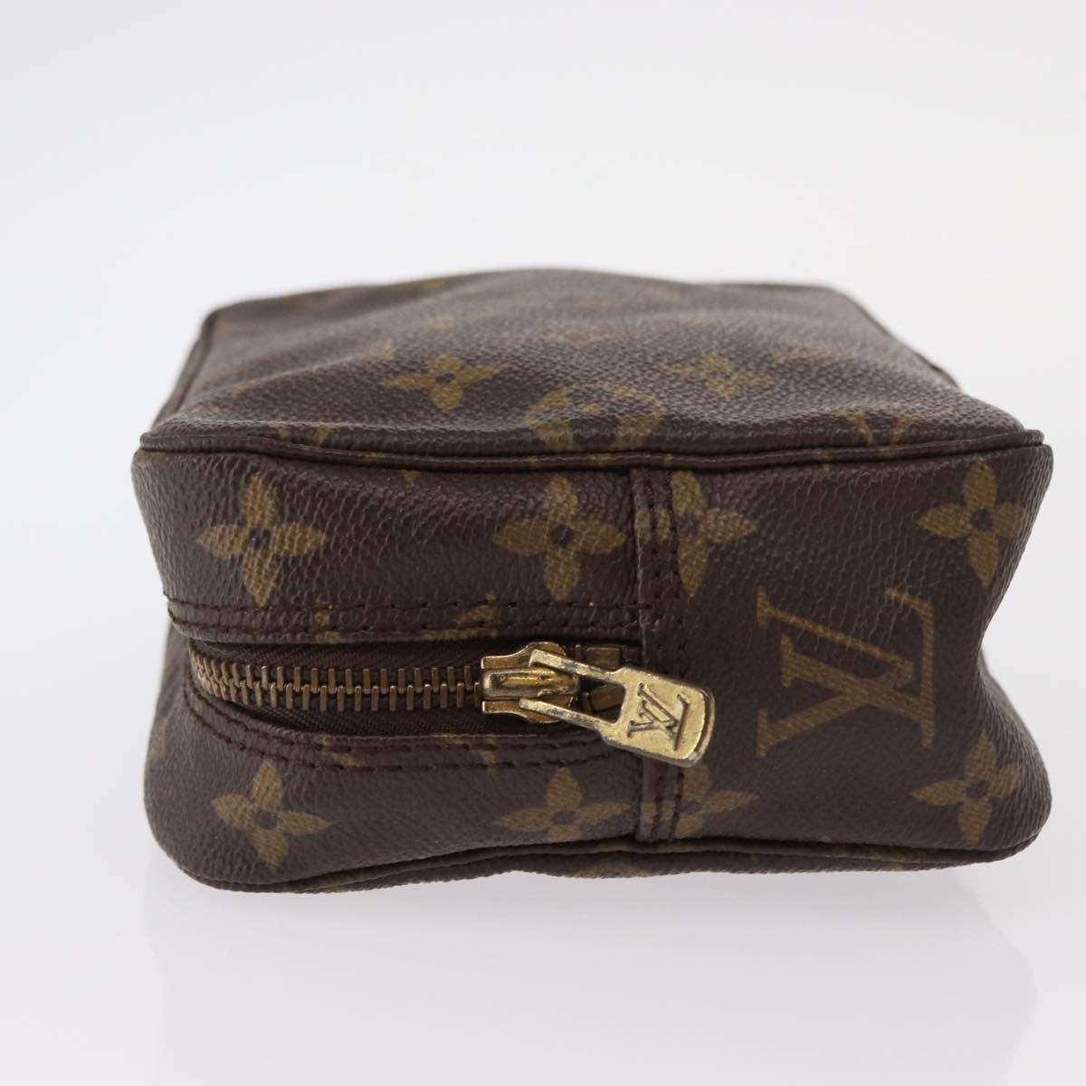 LOUIS VUITTON Monogram Trousse Toilette 28 Clutch Bag M47522 LV Auth 153677V