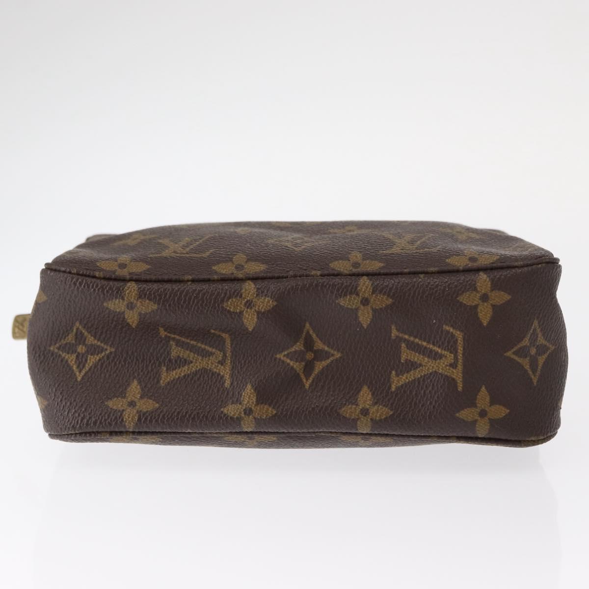 LOUIS VUITTON Monogram Trousse Toilette 28 Clutch Bag M47522 LV Auth 153677V