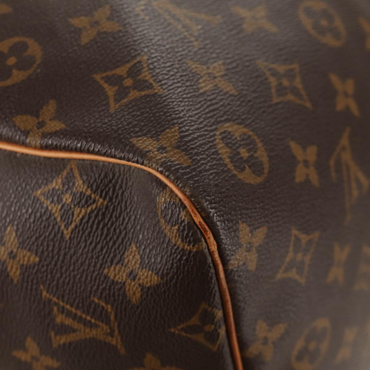 LOUIS VUITTON Monogram Keepall 60 Boston Bag M41422 LV Auth 153679V