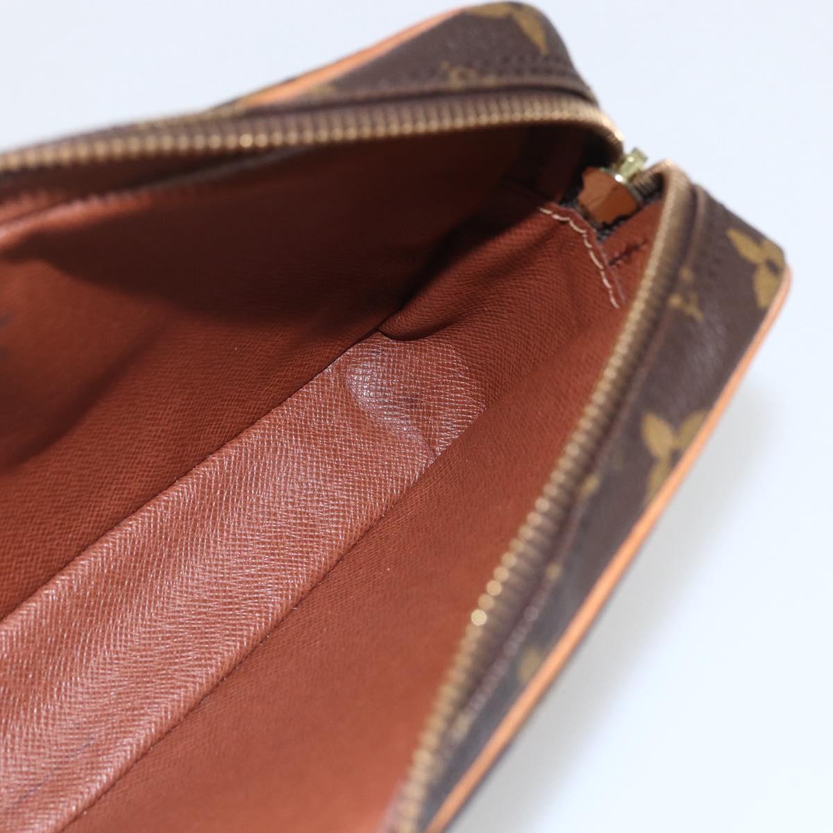 LOUIS VUITTON Monogram Marly Dragonne PM Clutch Bag M51827 LV Auth 153680V