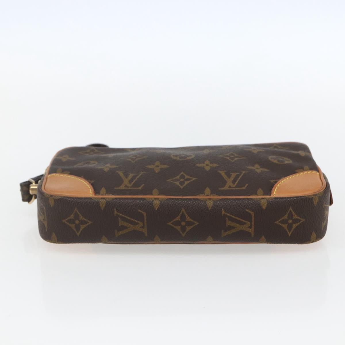LOUIS VUITTON Monogram Marly Dragonne PM Clutch Bag M51827 LV Auth 153680V