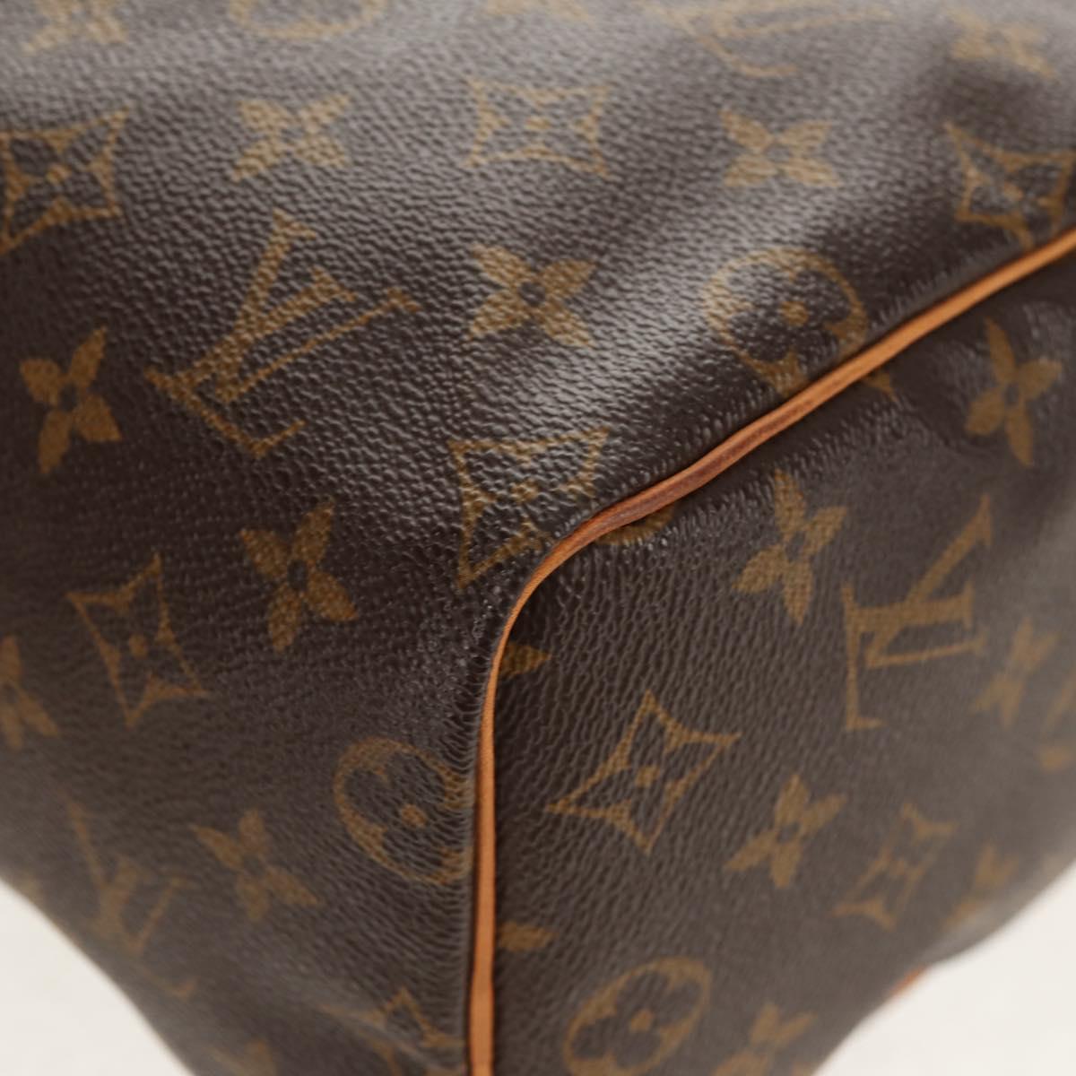 LOUIS VUITTON Monogram Speedy 25 Hand Bag M41528 LV Auth 153681V