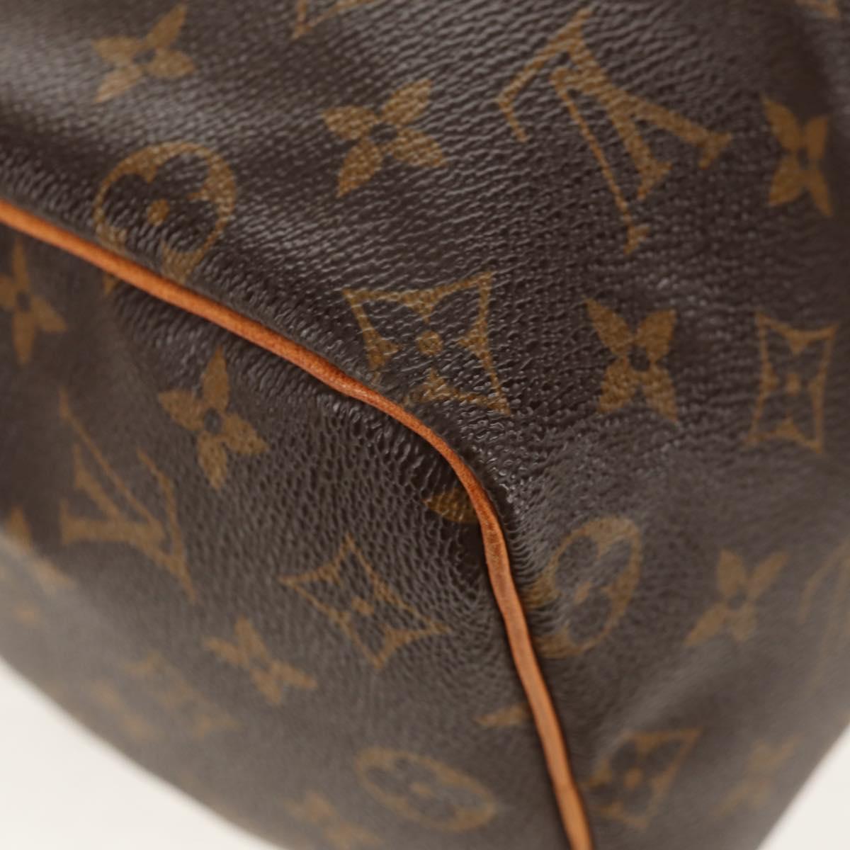LOUIS VUITTON Monogram Speedy 25 Hand Bag M41528 LV Auth 153681V