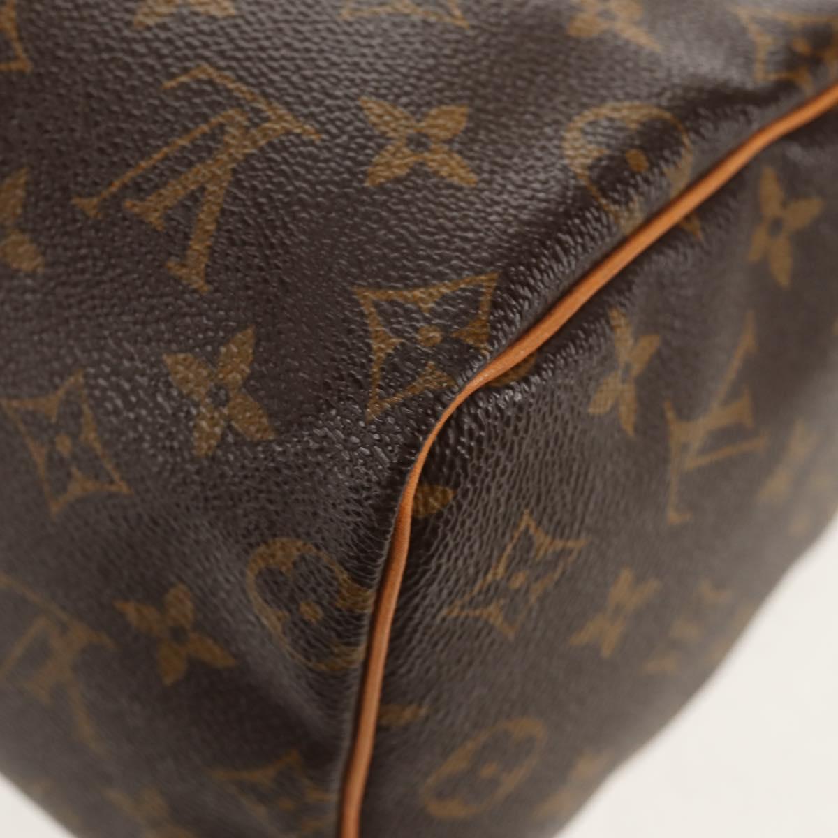 LOUIS VUITTON Monogram Speedy 25 Hand Bag M41528 LV Auth 153681V