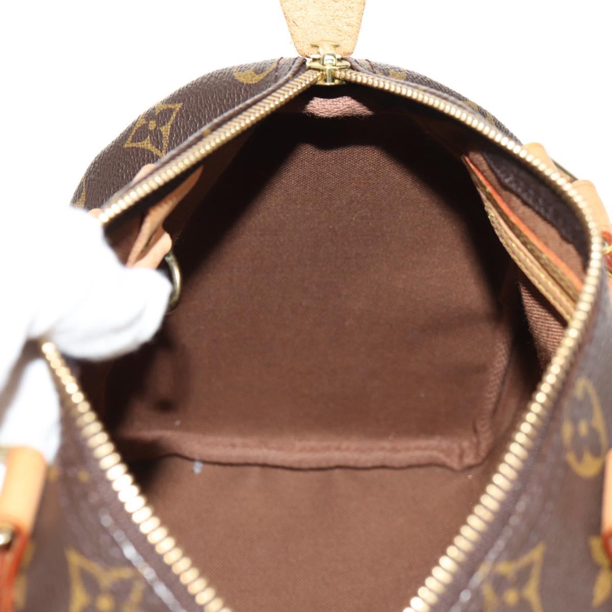 LOUIS VUITTON Monogram Speedy 25 Hand Bag M41528 LV Auth 153681V