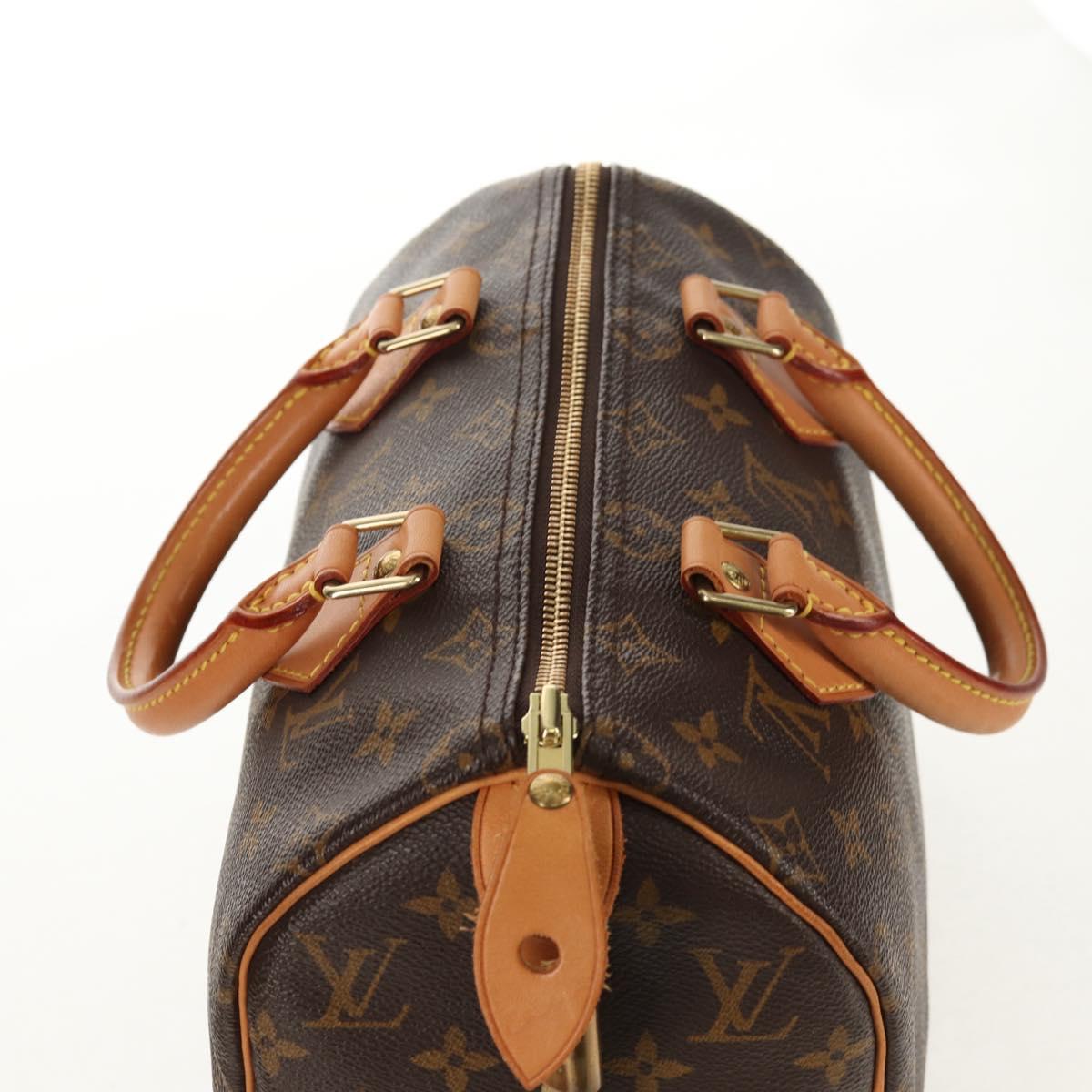 LOUIS VUITTON Monogram Speedy 25 Hand Bag M41528 LV Auth 153681V