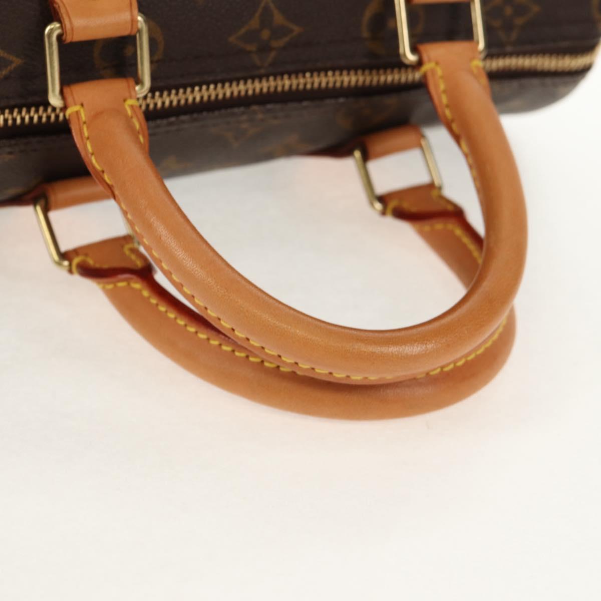 LOUIS VUITTON Monogram Speedy 25 Hand Bag M41528 LV Auth 153681V