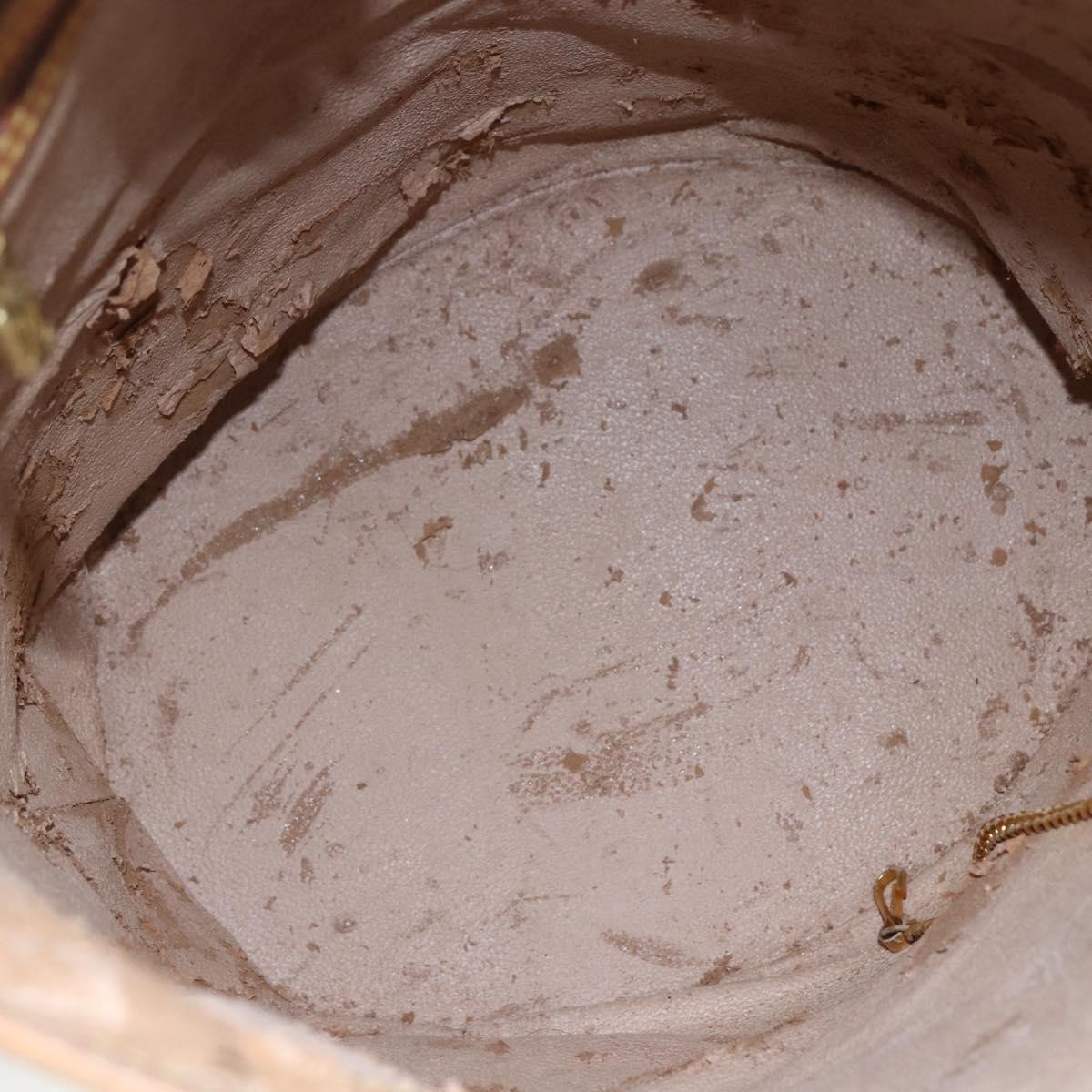 LOUIS VUITTON Monogram Bucket GM Shoulder Bag M42236 LV Auth 153687