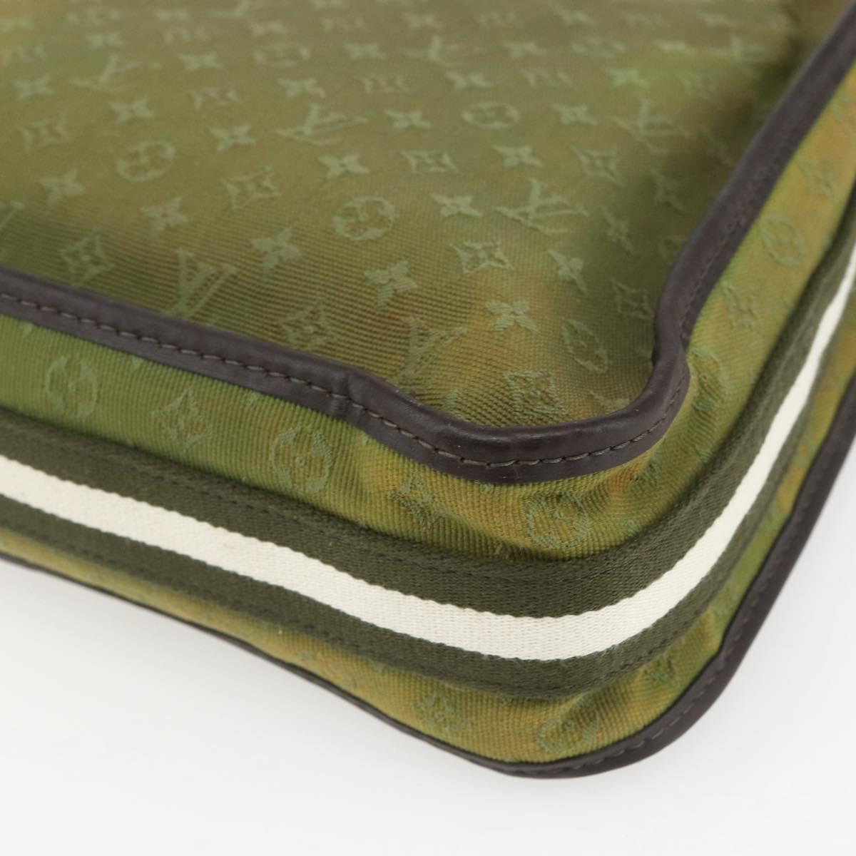 LOUIS VUITTON Monogram Mini Bussus Marie Kate Bag TST Khaki M92324 Auth 153693