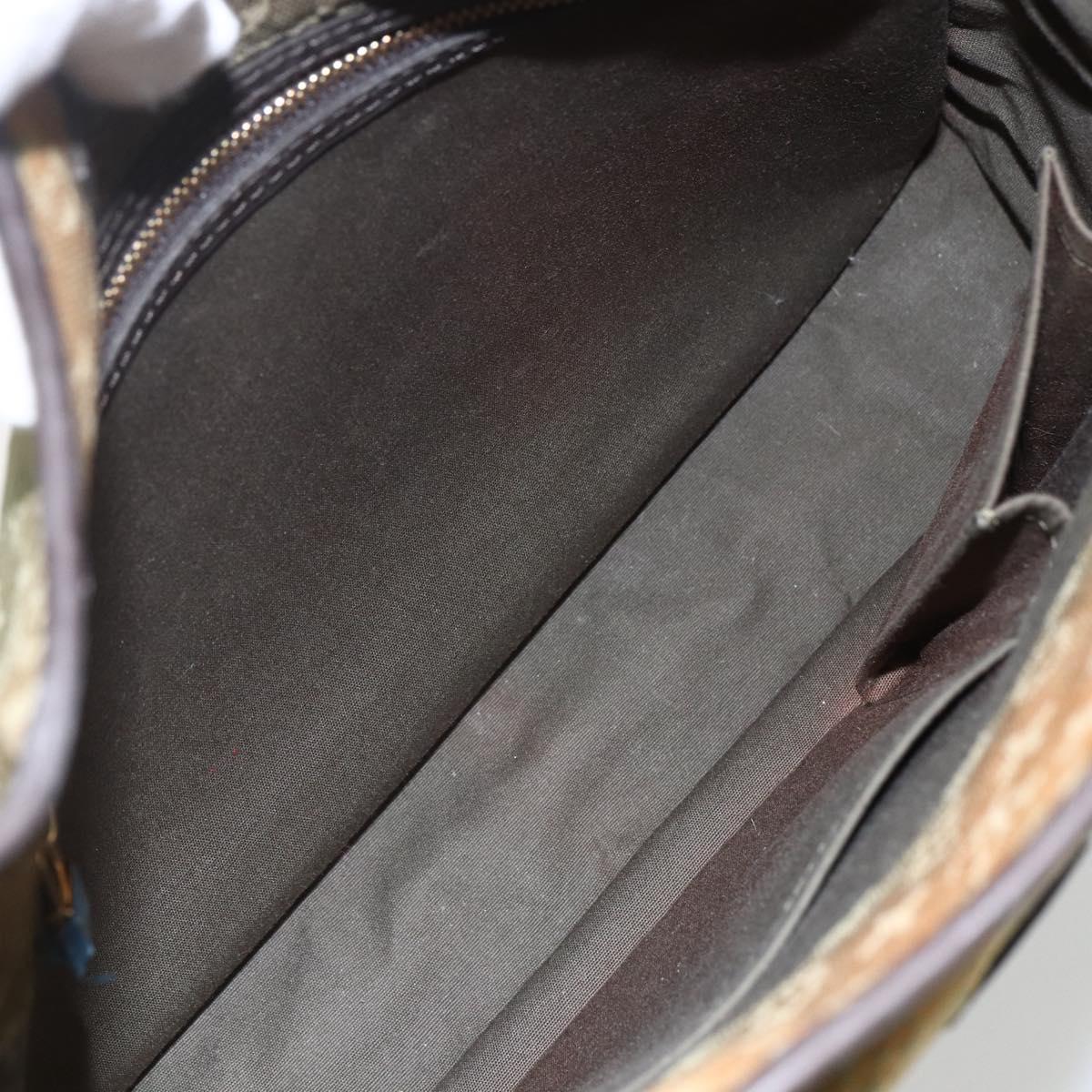 LOUIS VUITTON Monogram Mini Bussus Marie Kate Bag TST Khaki M92324 Auth 153693