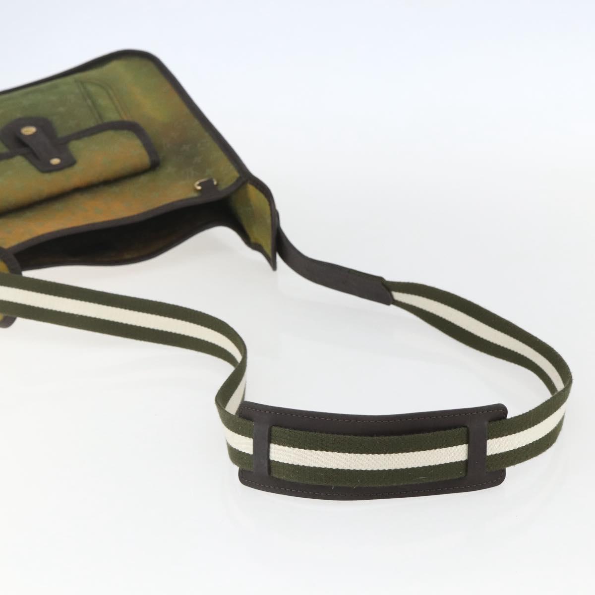 LOUIS VUITTON Monogram Mini Bussus Marie Kate Bag TST Khaki M92324 Auth 153693