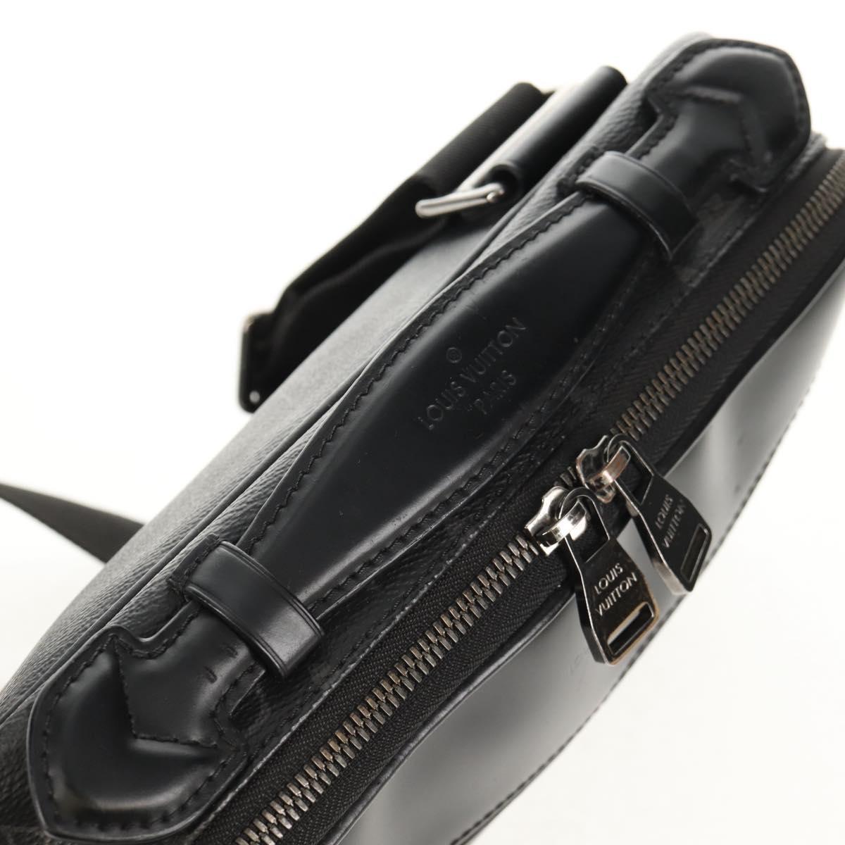 LOUIS VUITTON Monogram Eclipse Bum Bag Shoulder Bag M42906 LV Auth 153700V