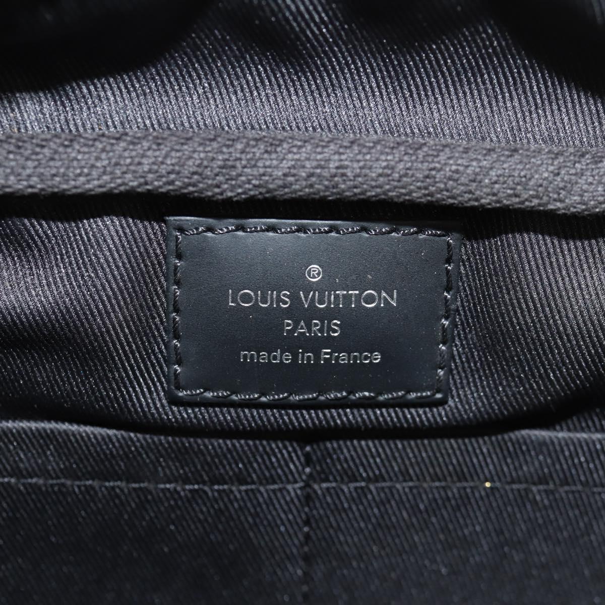 LOUIS VUITTON Monogram Eclipse Bum Bag Shoulder Bag M42906 LV Auth 153700V