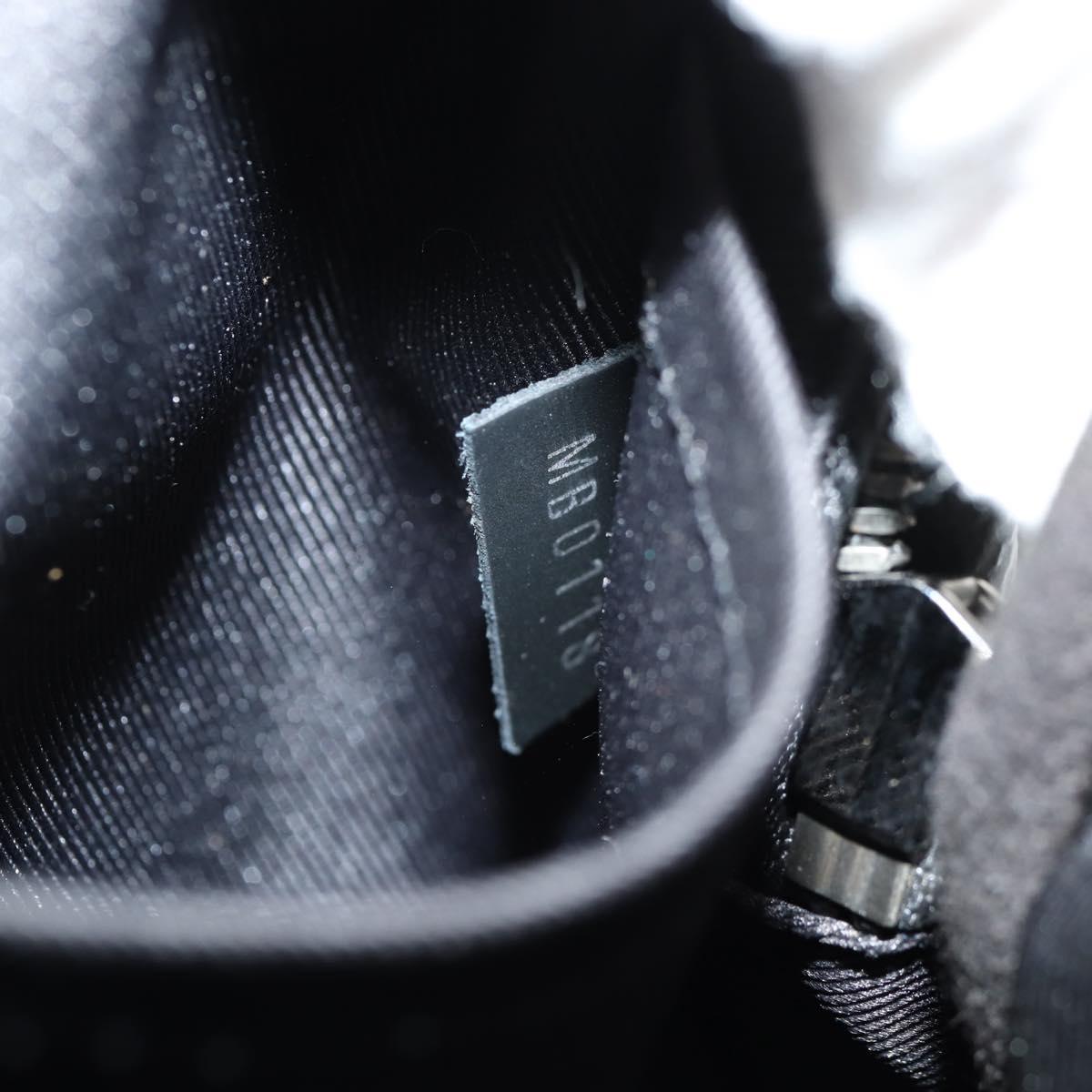 LOUIS VUITTON Monogram Eclipse Bum Bag Shoulder Bag M42906 LV Auth 153700V