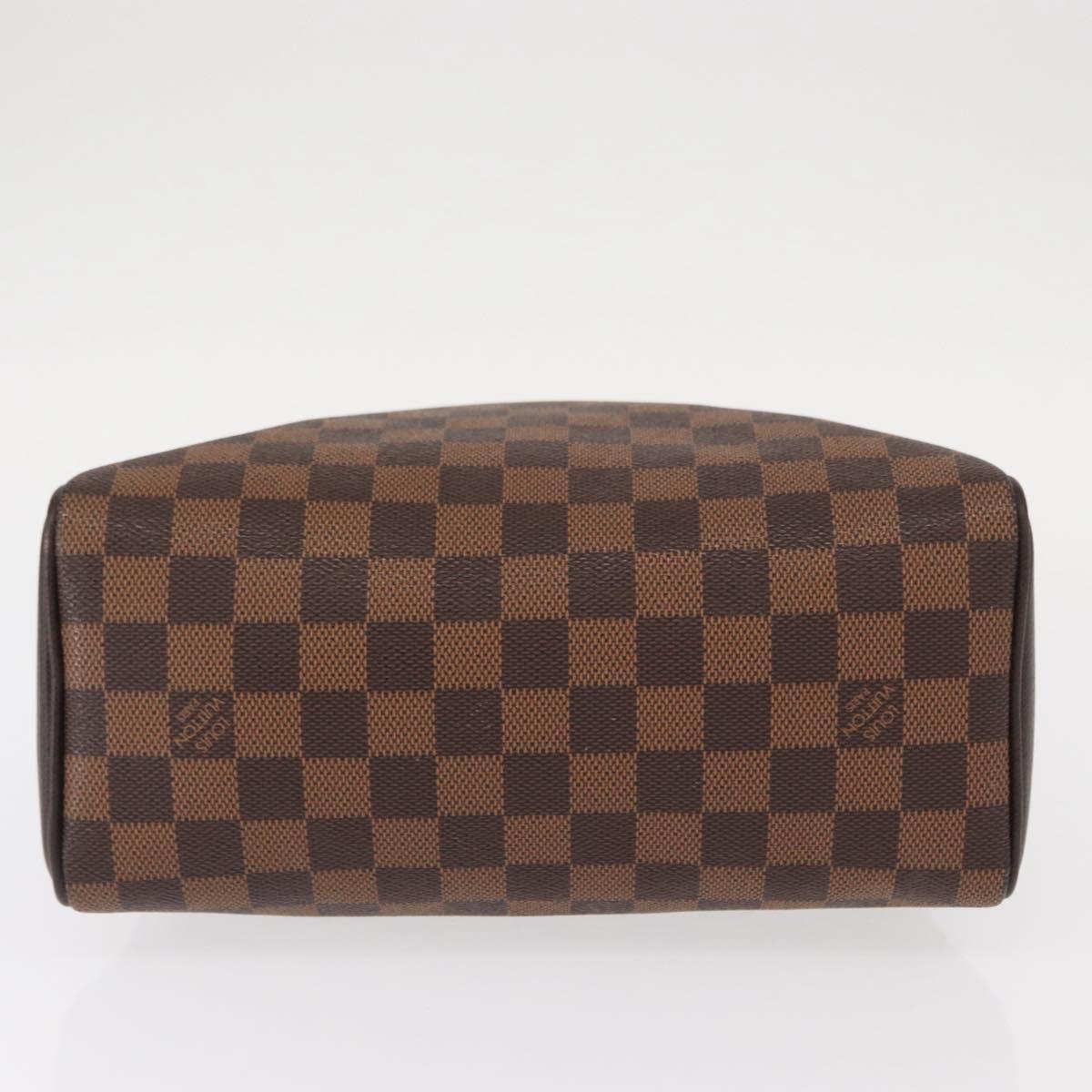 LOUIS VUITTON Damier Ebene Brera Hand Bag N51150 LV Auth 153702V