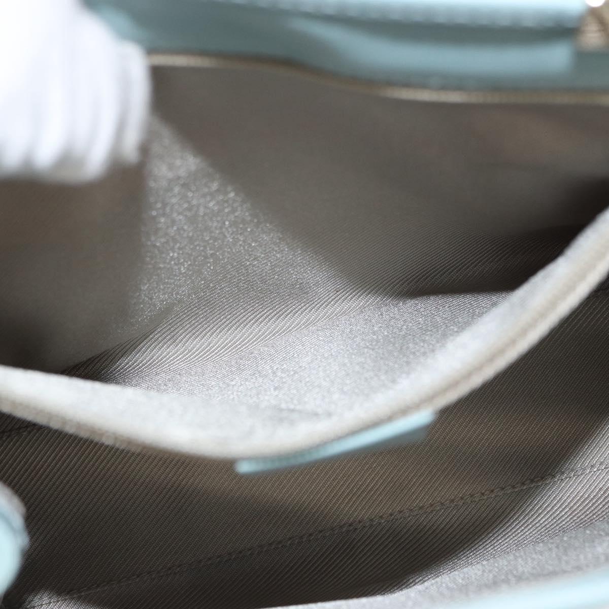 GUCCI Micro GG Canvas Guccissima Jackie Bag Leather Blue 002 1065 Auth 153706