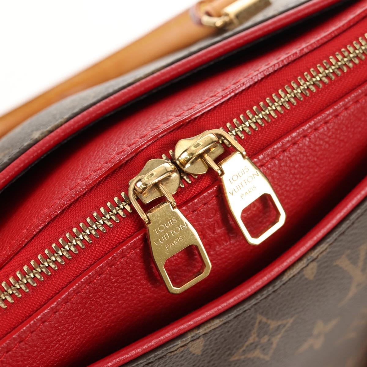 LOUIS VUITTON Monogram Pallas Hand Bag M41175 LV Auth 153708V