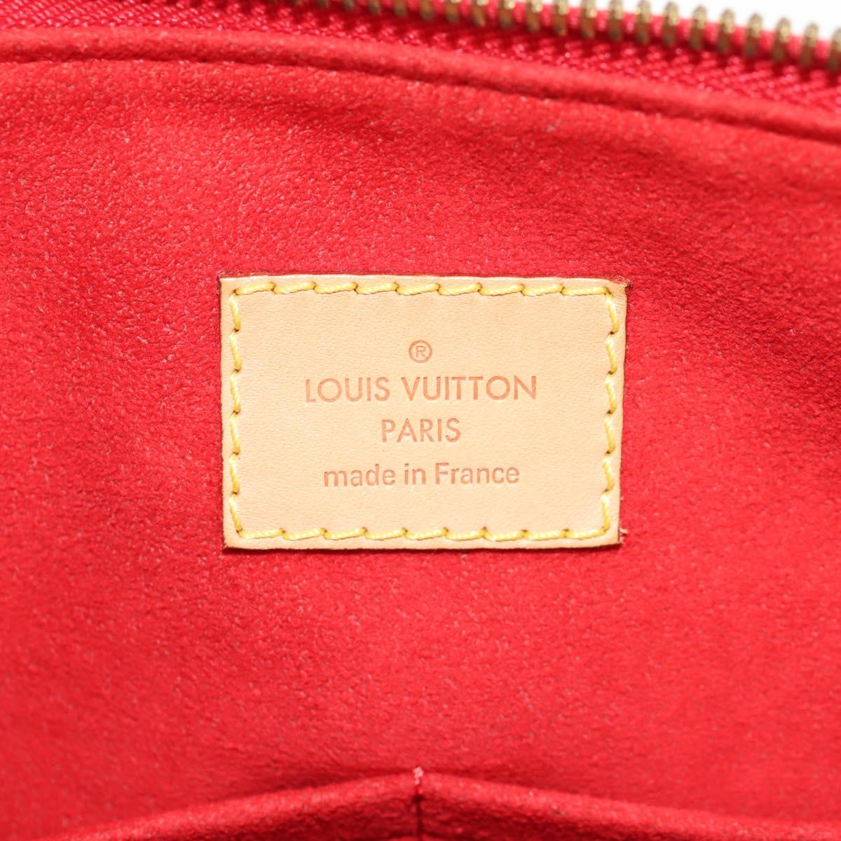 LOUIS VUITTON Monogram Pallas Hand Bag M41175 LV Auth 153708V