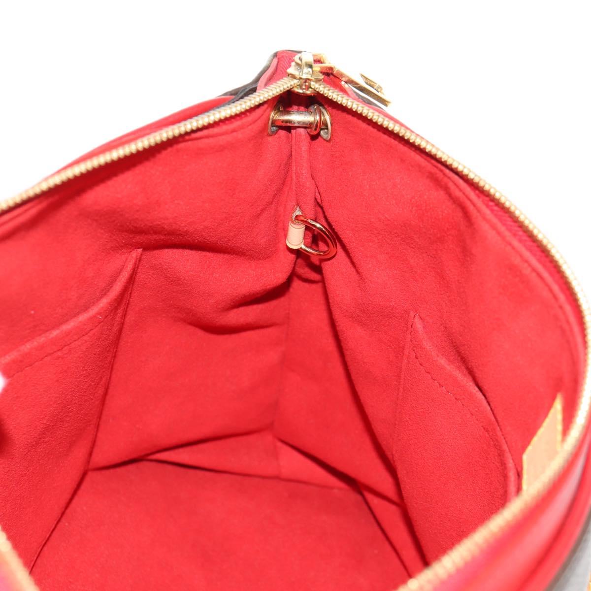 LOUIS VUITTON Monogram Pallas Hand Bag M41175 LV Auth 153708V