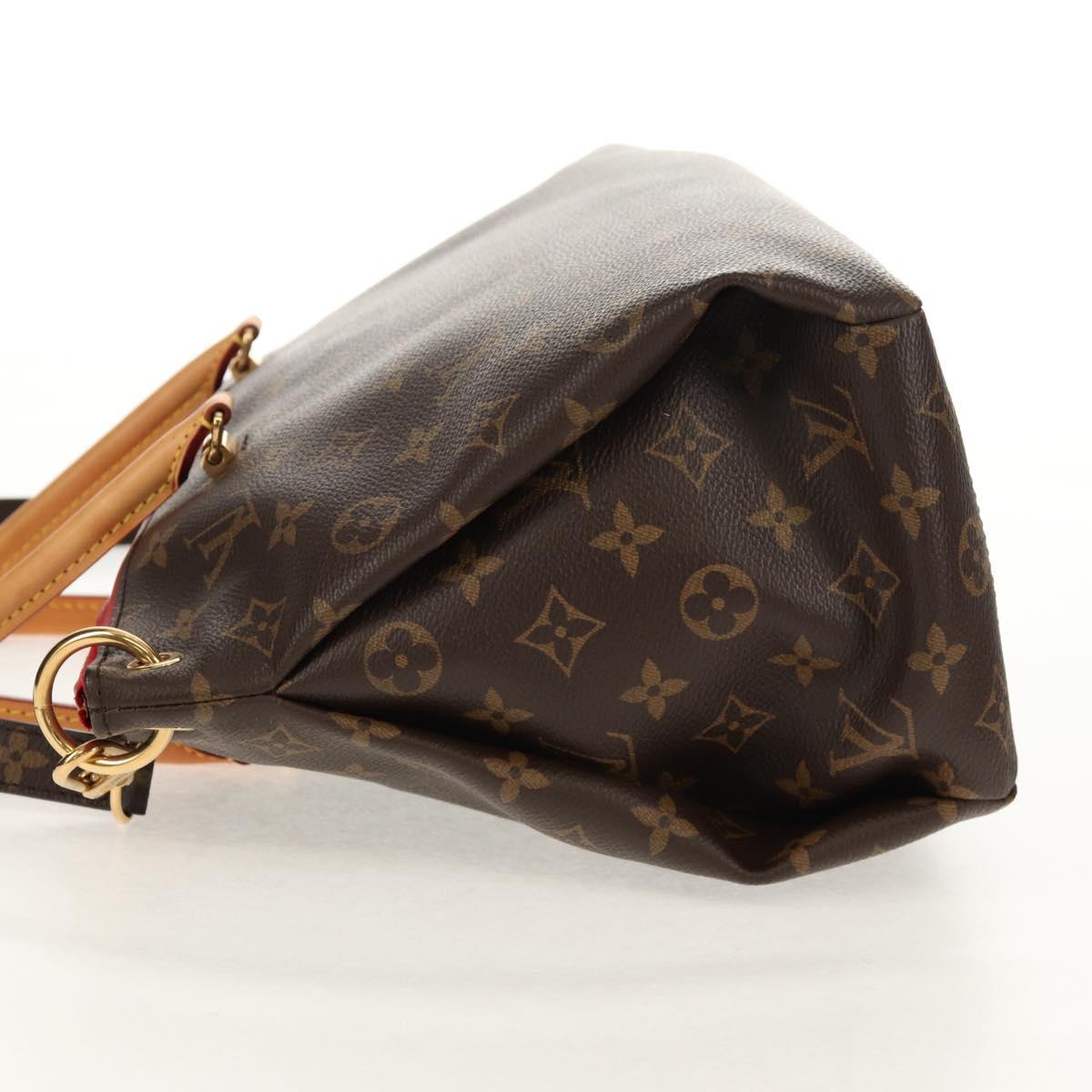 LOUIS VUITTON Monogram Pallas Hand Bag M41175 LV Auth 153708V