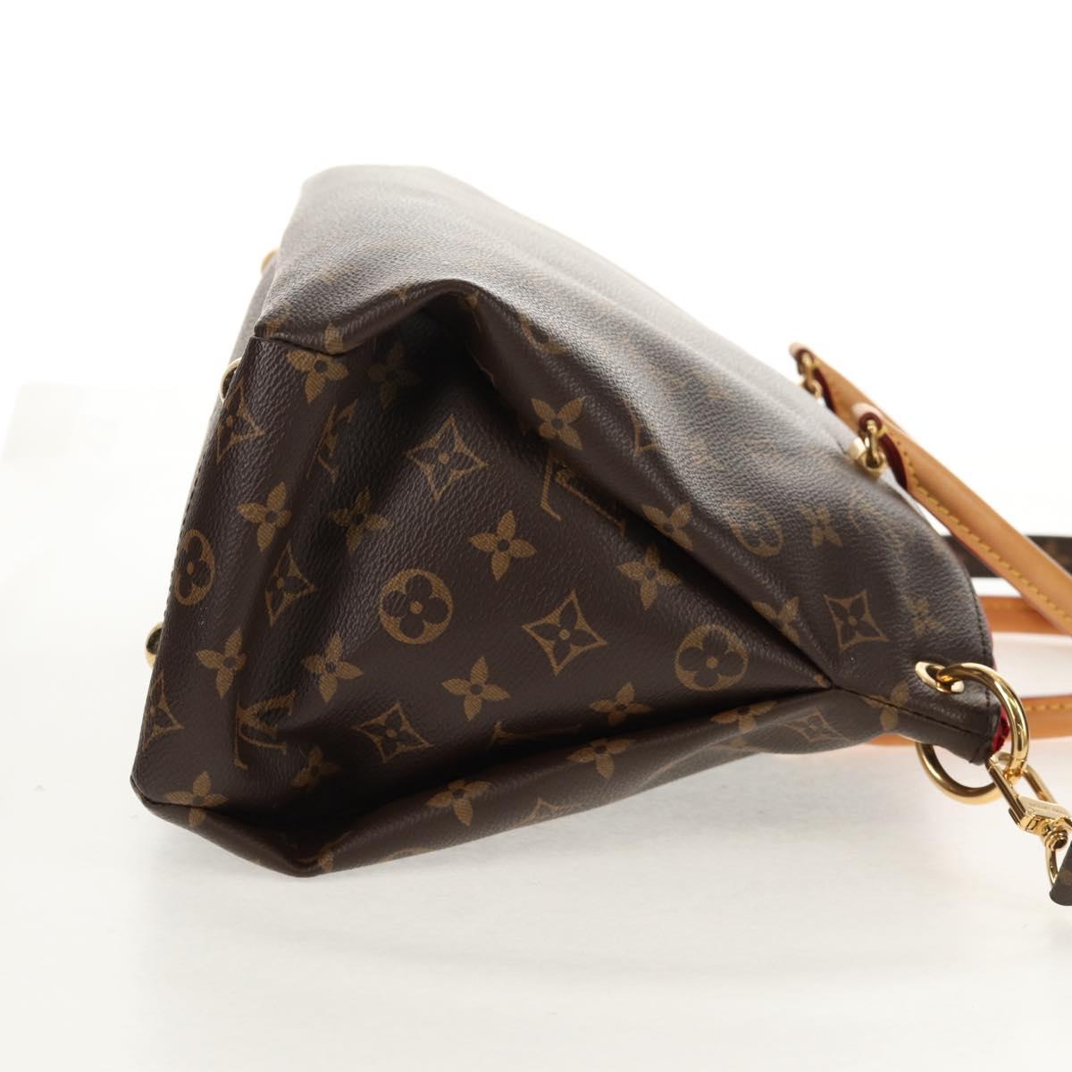 LOUIS VUITTON Monogram Pallas Hand Bag M41175 LV Auth 153708V