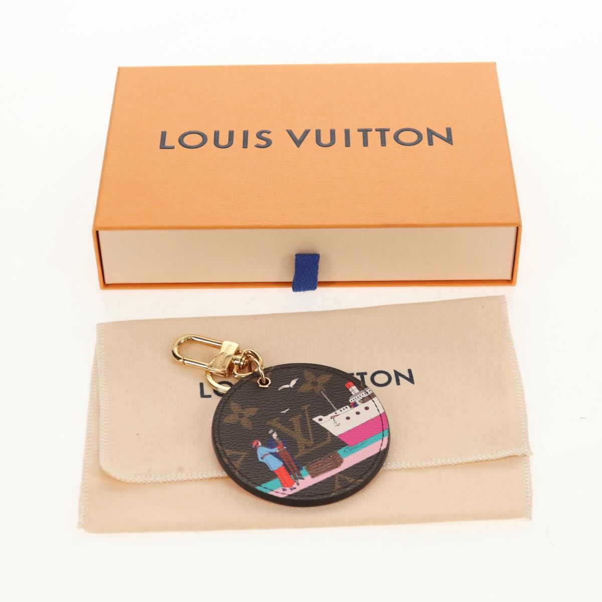 LOUIS VUITTON Monogram Porte Cre Illustre Evasion Charm M61932 LV Auth 153714M