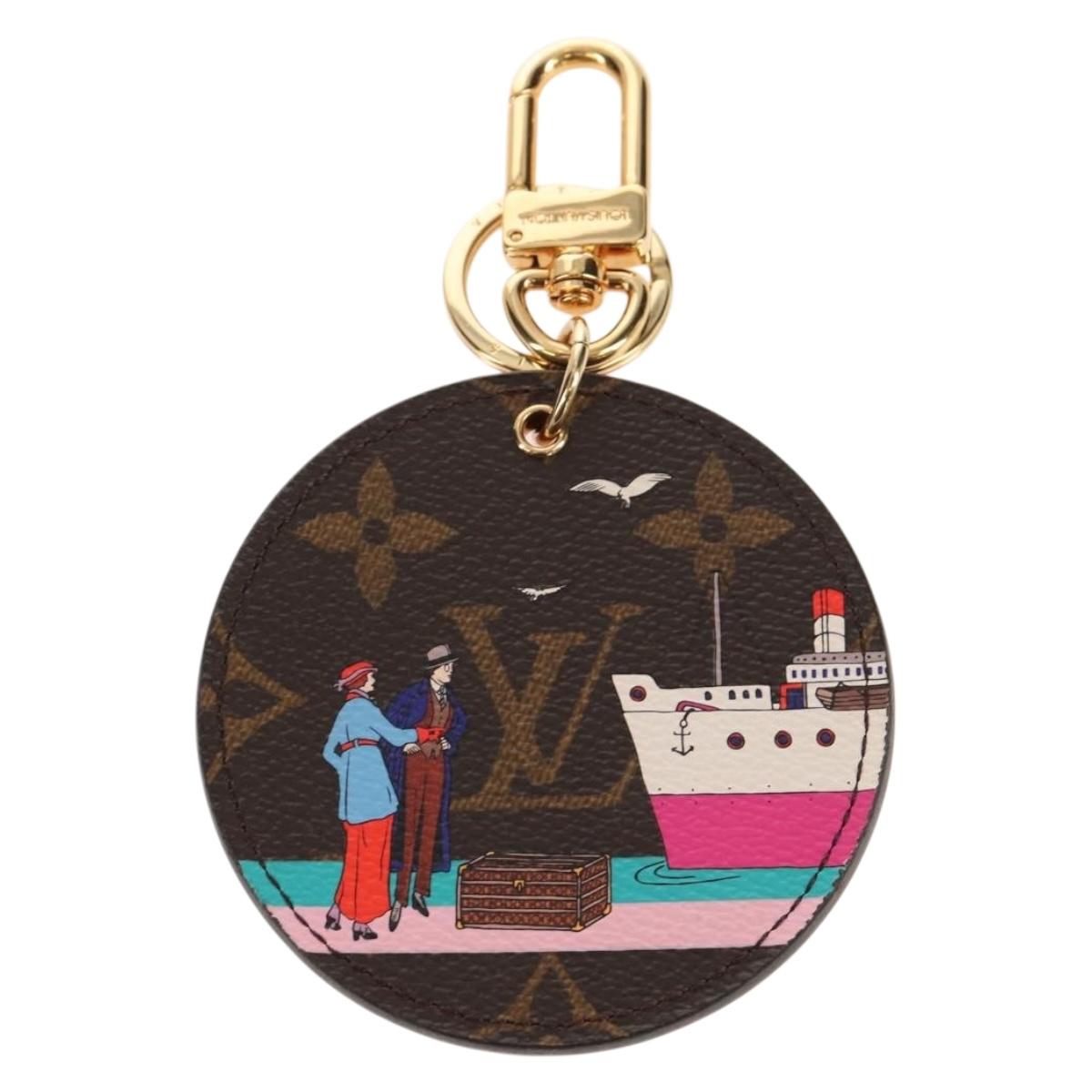 LOUIS VUITTON Monogram Porte Cre Illustre Evasion Charm M61932 LV Auth 153714M