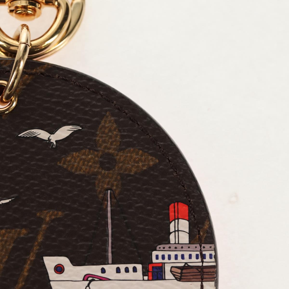 LOUIS VUITTON Monogram Porte Cre Illustre Evasion Charm M61932 LV Auth 153714M