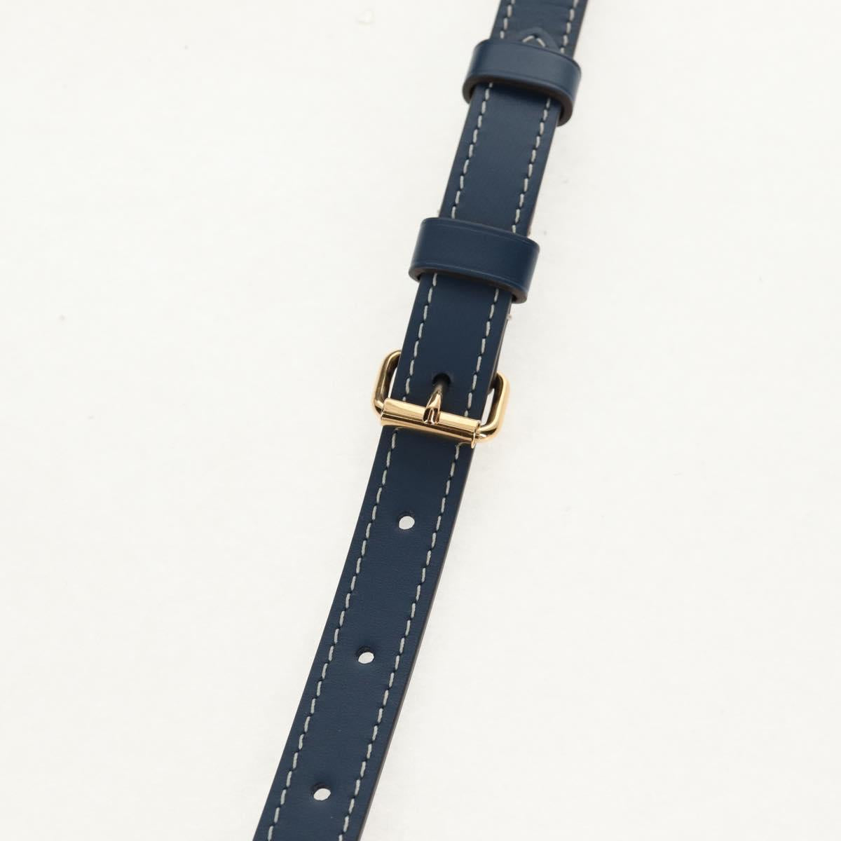 LOUIS VUITTON Monogram Jaguar Speedy Bandouliere 25 Blue M59609 Auth 153717SM