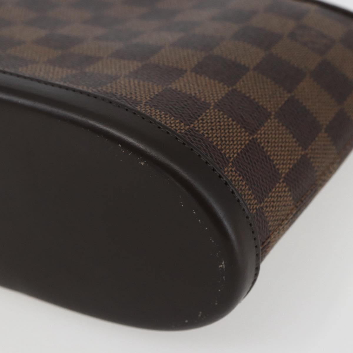 LOUIS VUITTON Damier Ebene Impala Hand Bag SPO LV Auth 153719V