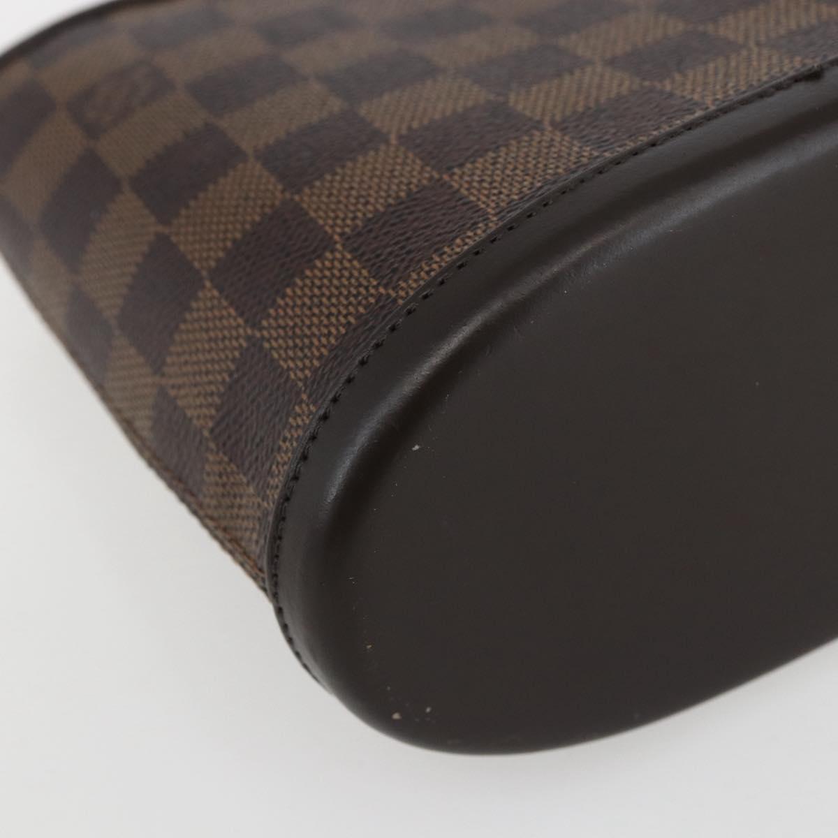 LOUIS VUITTON Damier Ebene Impala Hand Bag SPO LV Auth 153719V