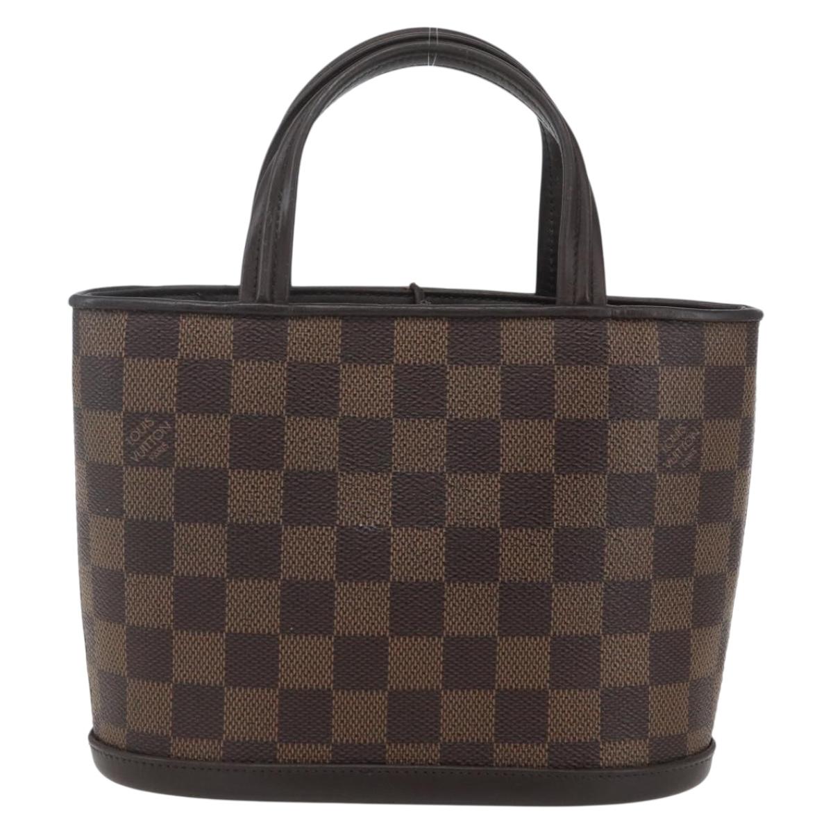 LOUIS VUITTON Damier Ebene Impala Hand Bag SPO LV Auth 153719V