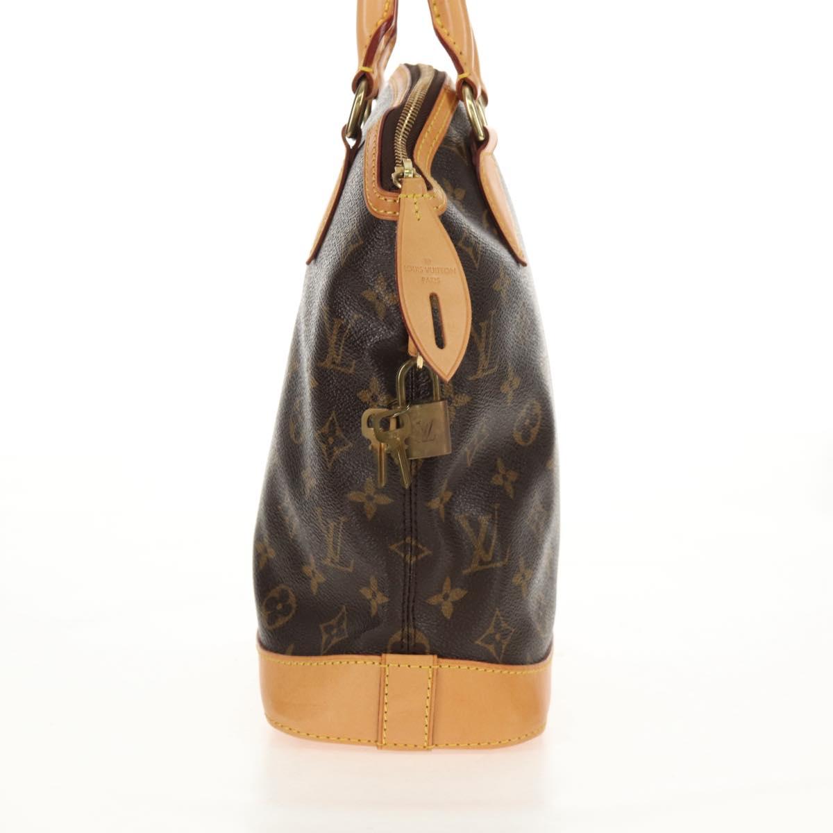 LOUIS VUITTON Monogram Lockit Hand Bag M40102 LV Auth 153725V
