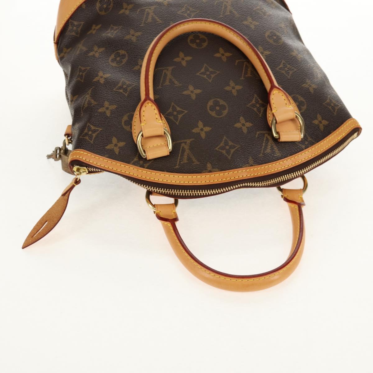 LOUIS VUITTON Monogram Lockit Hand Bag M40102 LV Auth 153725V