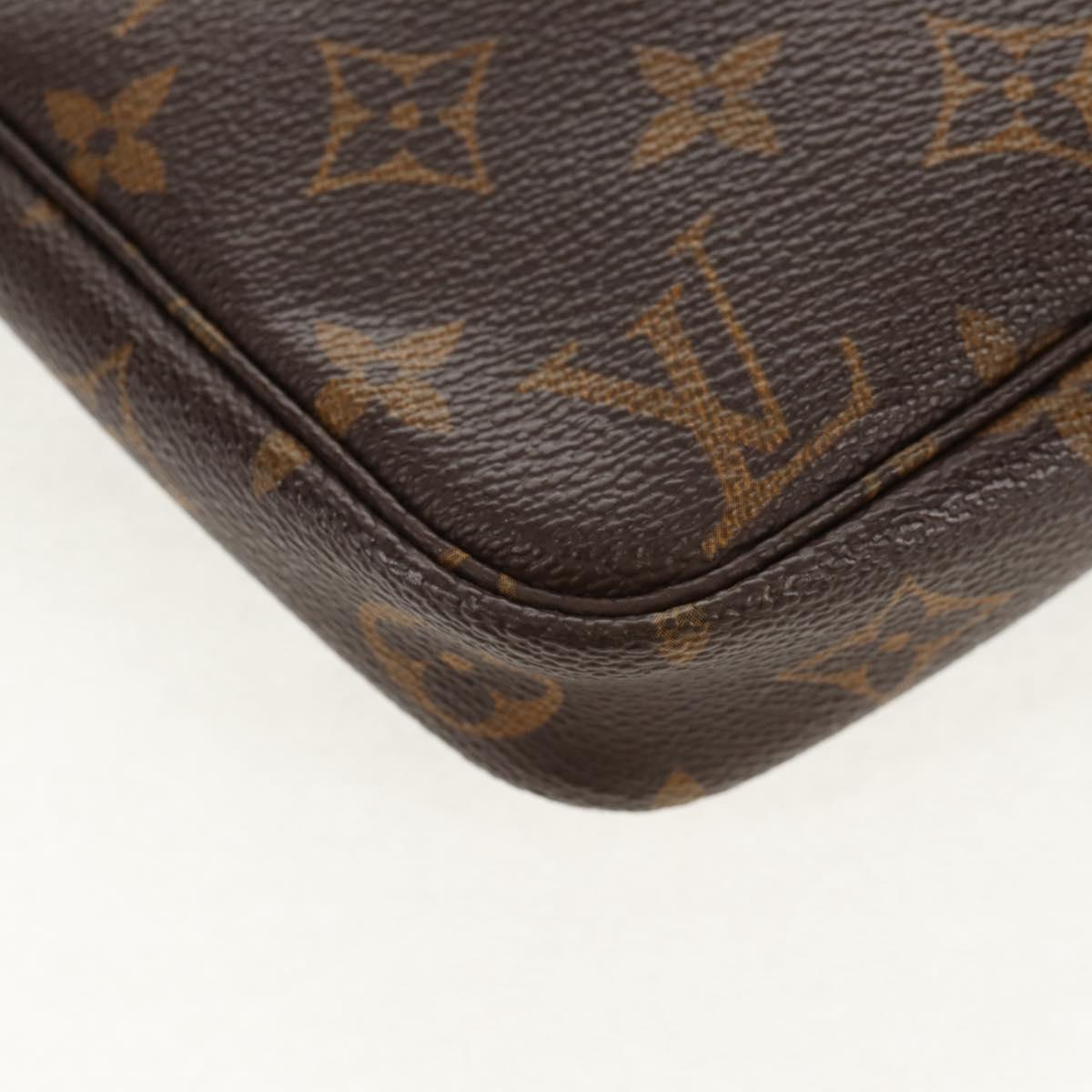 LOUIS VUITTON Monogram Pochette Accessoires Pouch M51980 LV Auth 153749V