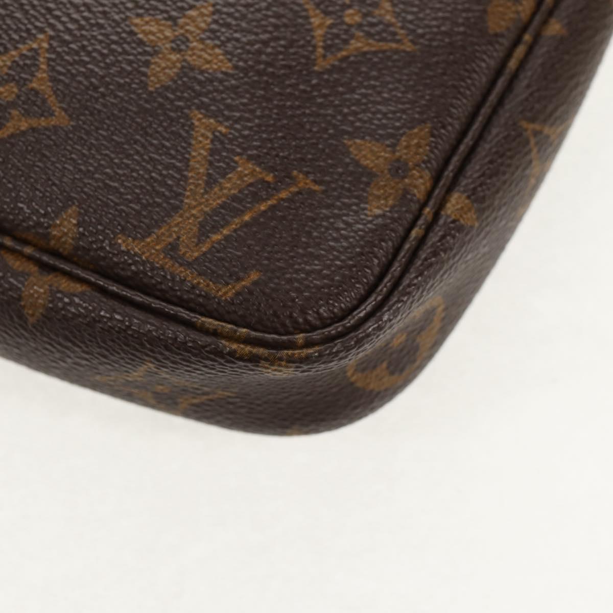 LOUIS VUITTON Monogram Pochette Accessoires Pouch M51980 LV Auth 153749V