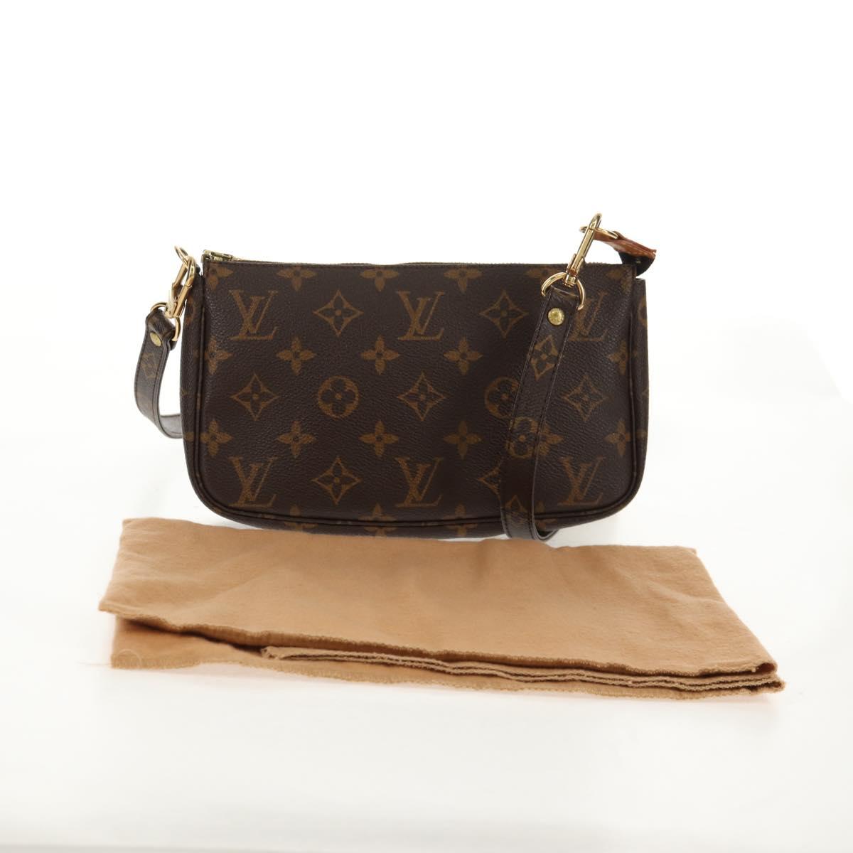 LOUIS VUITTON Monogram Pochette Accessoires Pouch M51980 LV Auth 153749V