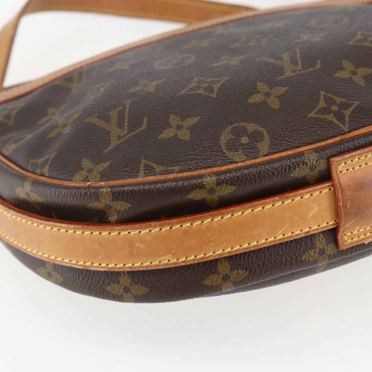 LOUIS VUITTON Monogram Jeune Fille MM Shoulder Bag M51226 LV Auth 153755