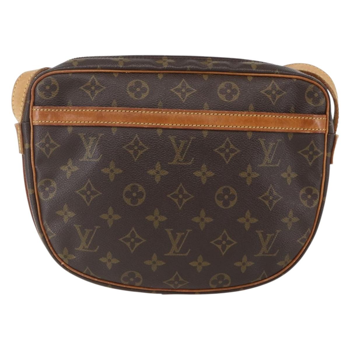 LOUIS VUITTON Monogram Jeune Fille MM Shoulder Bag M51226 LV Auth 153755